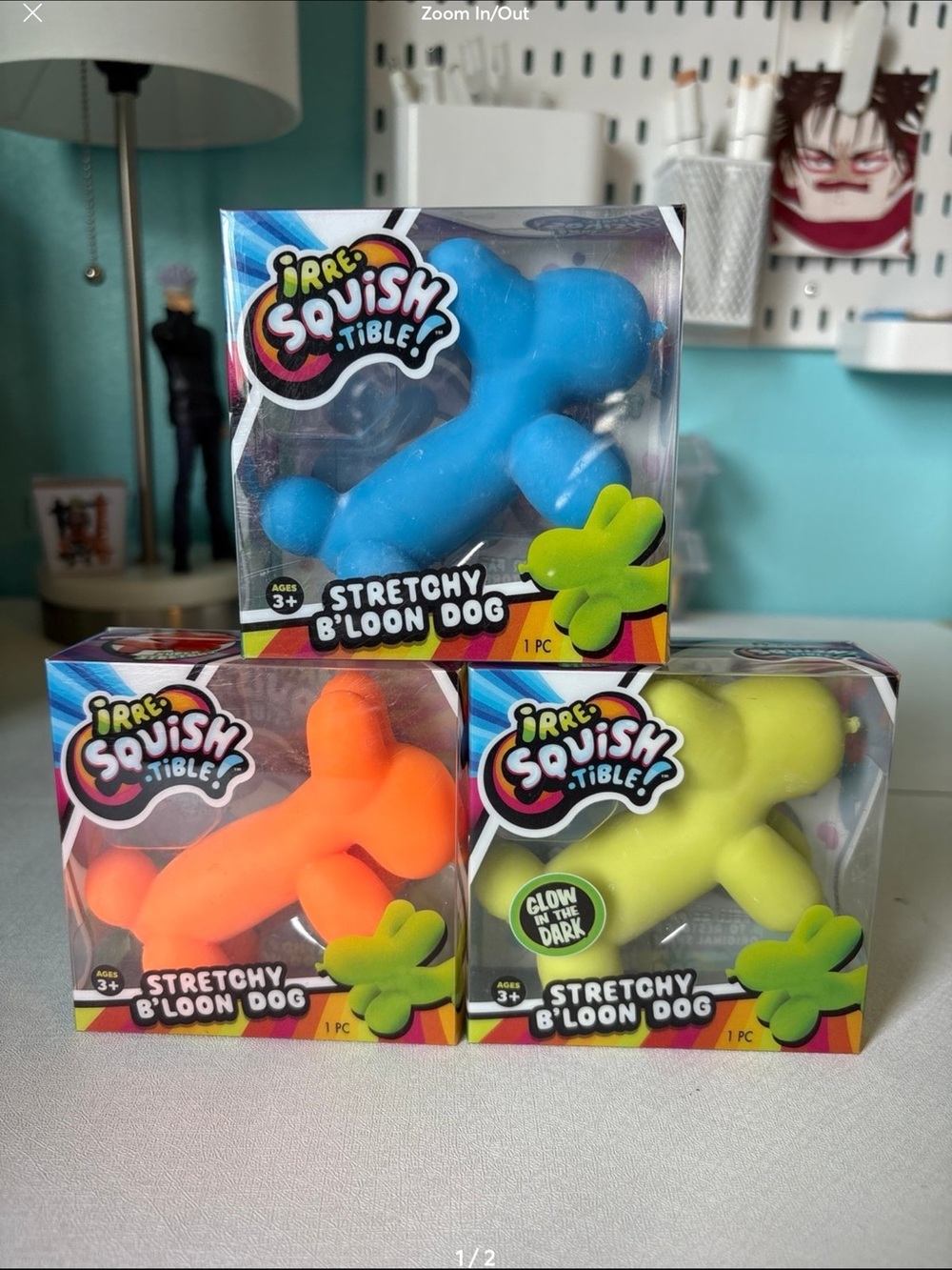 Irre-squishtible stretchy b’loon dog fidget squishy viral TikTok